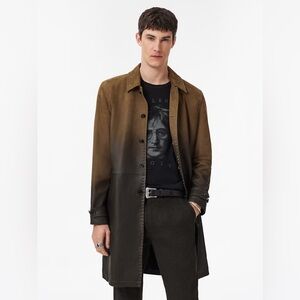 $3498 NWT John Varvatos x Lennon Dakota Coat EU 50 USA 40